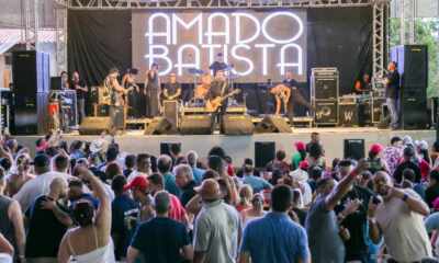 Amado Batista no Buteco Costelão em Atibaia - Crédito da Foto: Barcaro Publicidade / Divulgação