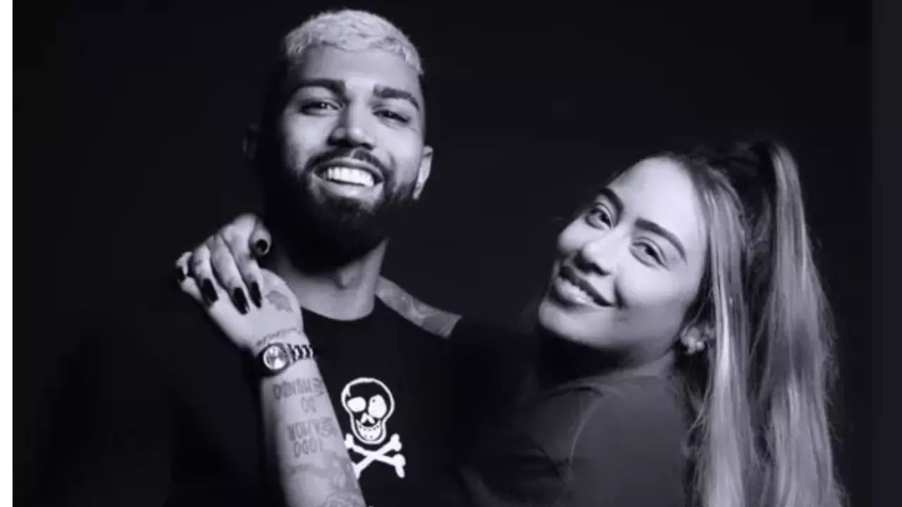 Gabigol e Rafaella Santos Imagem: Reprodução/Instagram